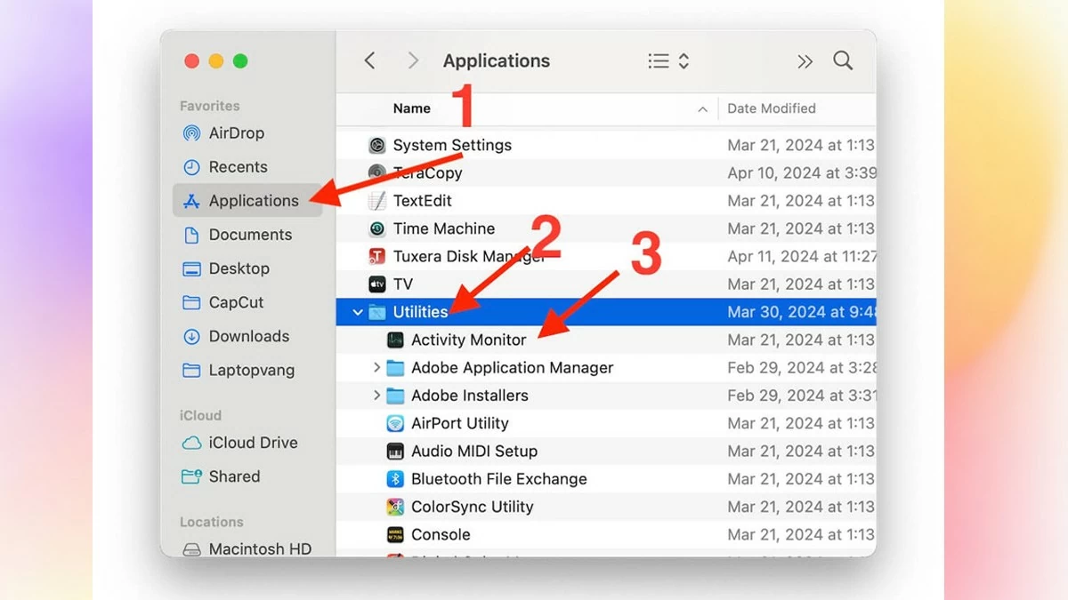 Hướng dẫn cách mở Task Manager trên MacBook nhanh chóng và hiệu quả Hướng dẫn cách mở Task Manager trên MacBook nhanh chóng và hiệu quả