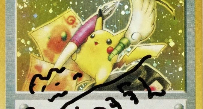 Thẻ Pokemon hiếm được bán đấu giá 360.000 USD Thẻ Pokemon hiếm được bán đấu giá 360.000 USD