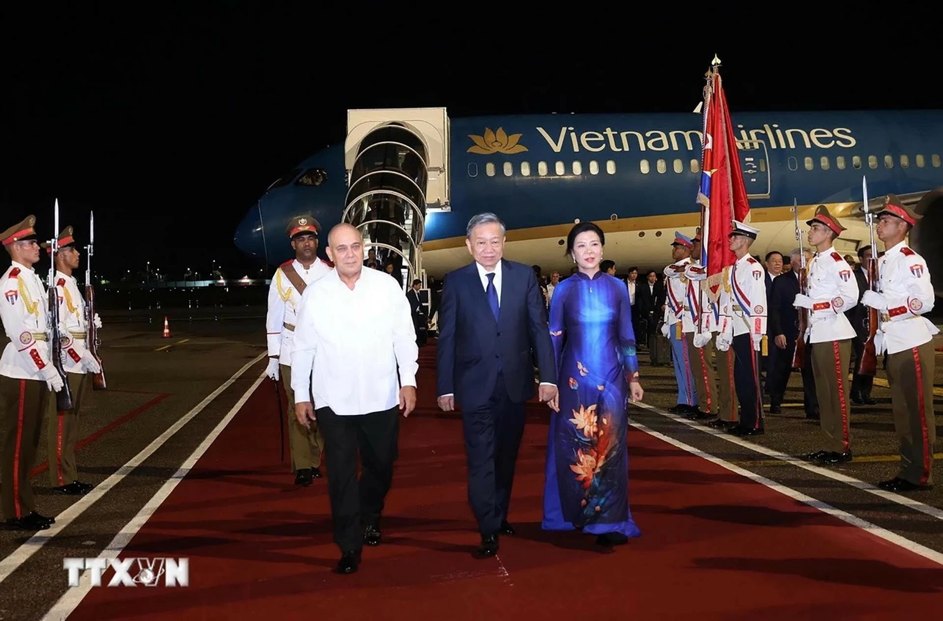 Tổng Bí thư, Chủ tịch nước Tô Lâm đến La Habana, bắt đầu chuyến thăm cấp Nhà nước tới Cuba Tổng Bí thư, Chủ tịch nước Tô Lâm đến La Habana, bắt đầu chuyến thăm cấp Nhà nước tới Cuba
