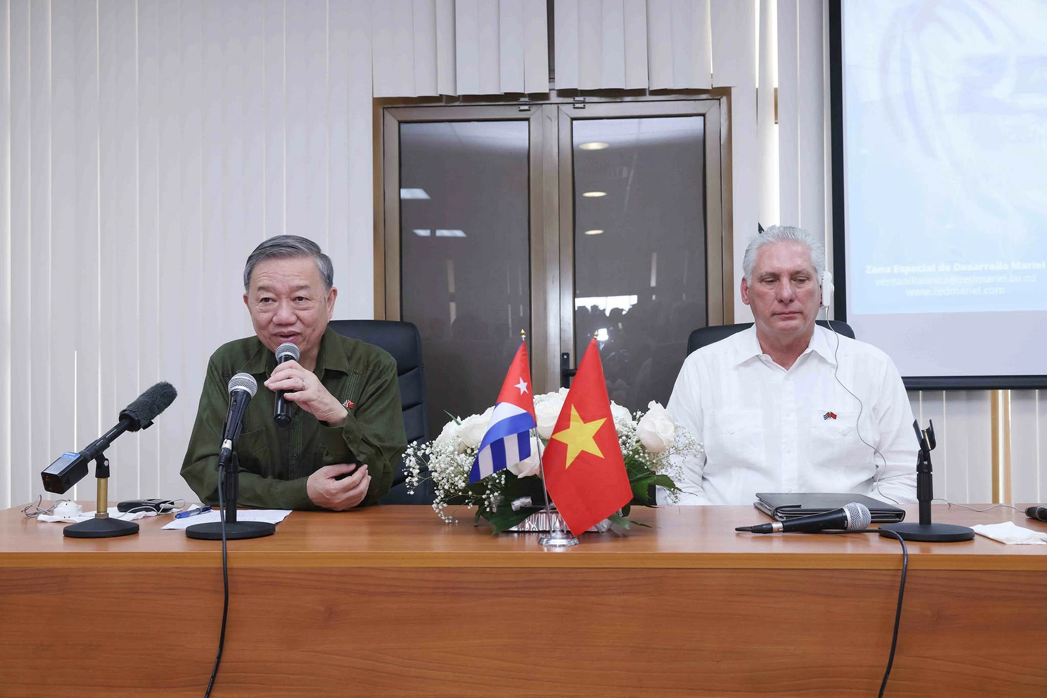 Tổng Bí thư, Chủ tịch nước Tô Lâm thăm Đặc khu phát triển Mariel của Cuba Tổng Bí thư, Chủ tịch nước Tô Lâm thăm Đặc khu phát triển Mariel của Cuba