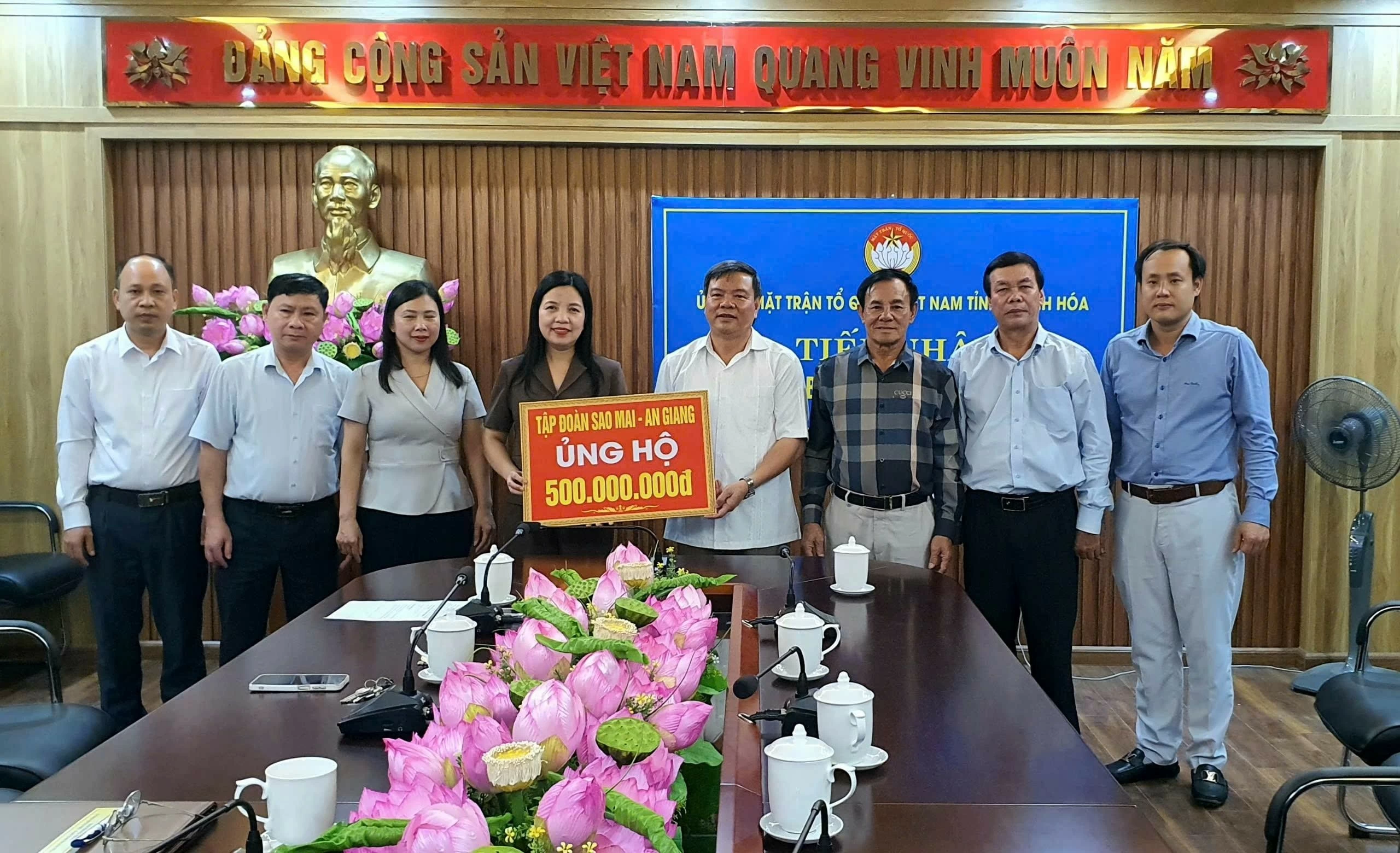 ghĩa đồng bào của Sao Mai Group trên quê hương Thanh Hóa ghĩa đồng bào của Sao Mai Group trên quê hương Thanh Hóa