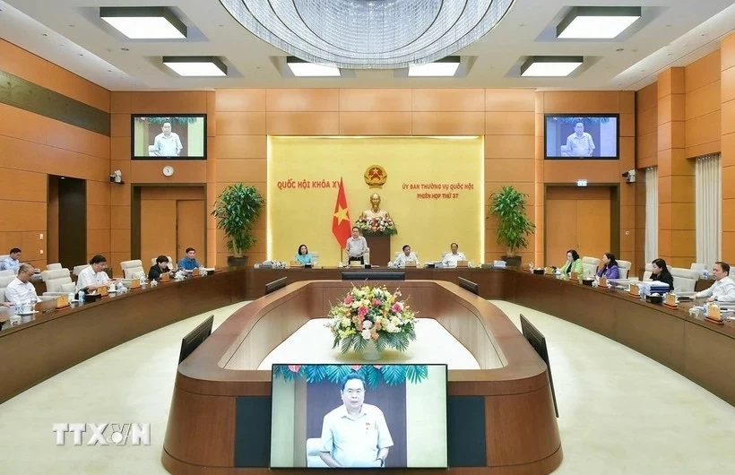 Bế mạc Phiên họp thứ 37 của Ủy ban Thường vụ Quốc hội Bế mạc Phiên họp thứ 37 của Ủy ban Thường vụ Quốc hội