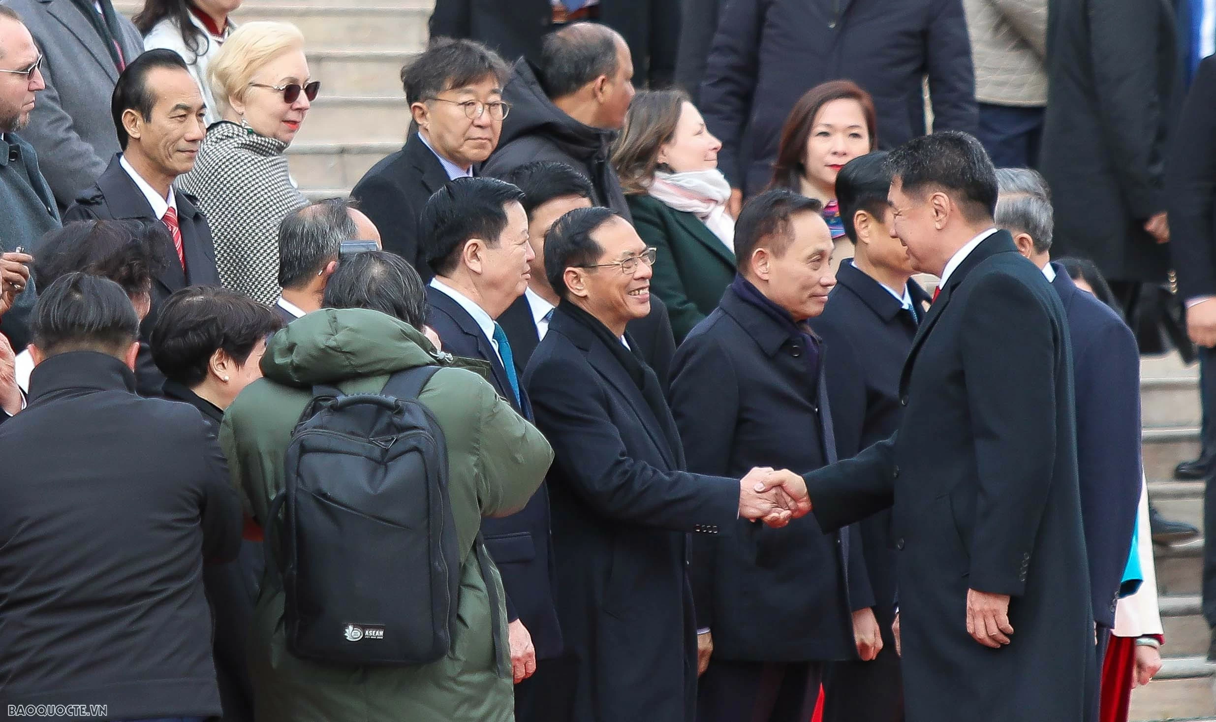 Lễ đón chính thức Tổng Bí thư, Chủ tịch nước Tô Lâm tại thủ đô Ulan Btor, Mông Cổ Lễ đón chính thức Tổng Bí thư, Chủ tịch nước Tô Lâm tại thủ đô Ulan Btor, Mông Cổ