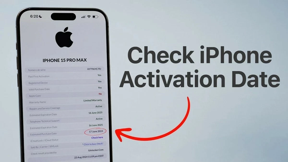 Bật mí 4 cách kiểm tra ngày kích hoạt iPhone chính xác Bật mí 4 cách kiểm tra ngày kích hoạt iPhone chính xác