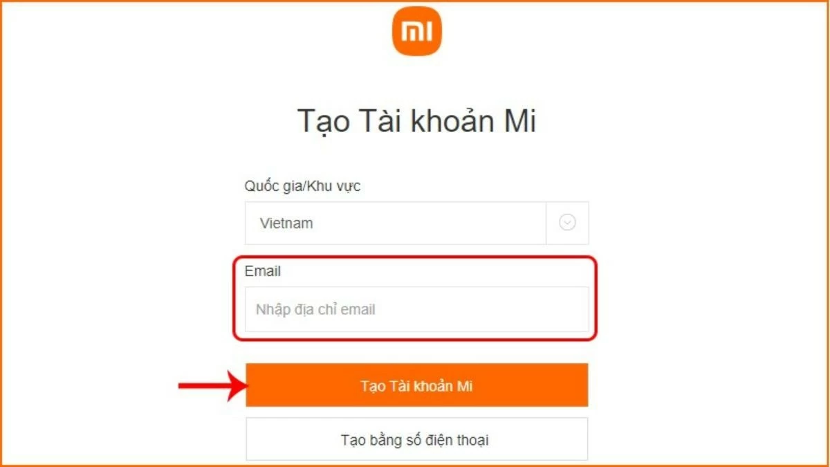 Tạo tài khoản Xiaomi, đăng ký tài khoản MI Account nhanh chóng Tạo tài khoản Xiaomi, đăng ký tài khoản MI Account nhanh chóng