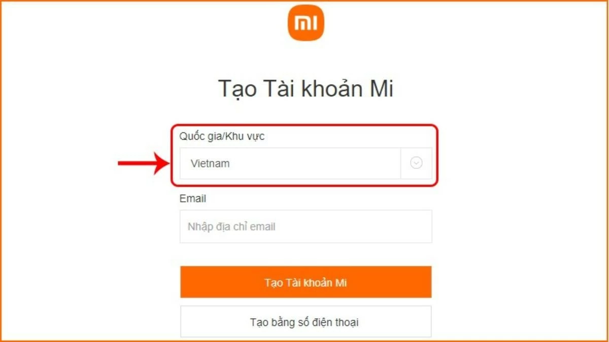 Tạo tài khoản Xiaomi, đăng ký tài khoản MI Account nhanh chóng Tạo tài khoản Xiaomi, đăng ký tài khoản MI Account nhanh chóng