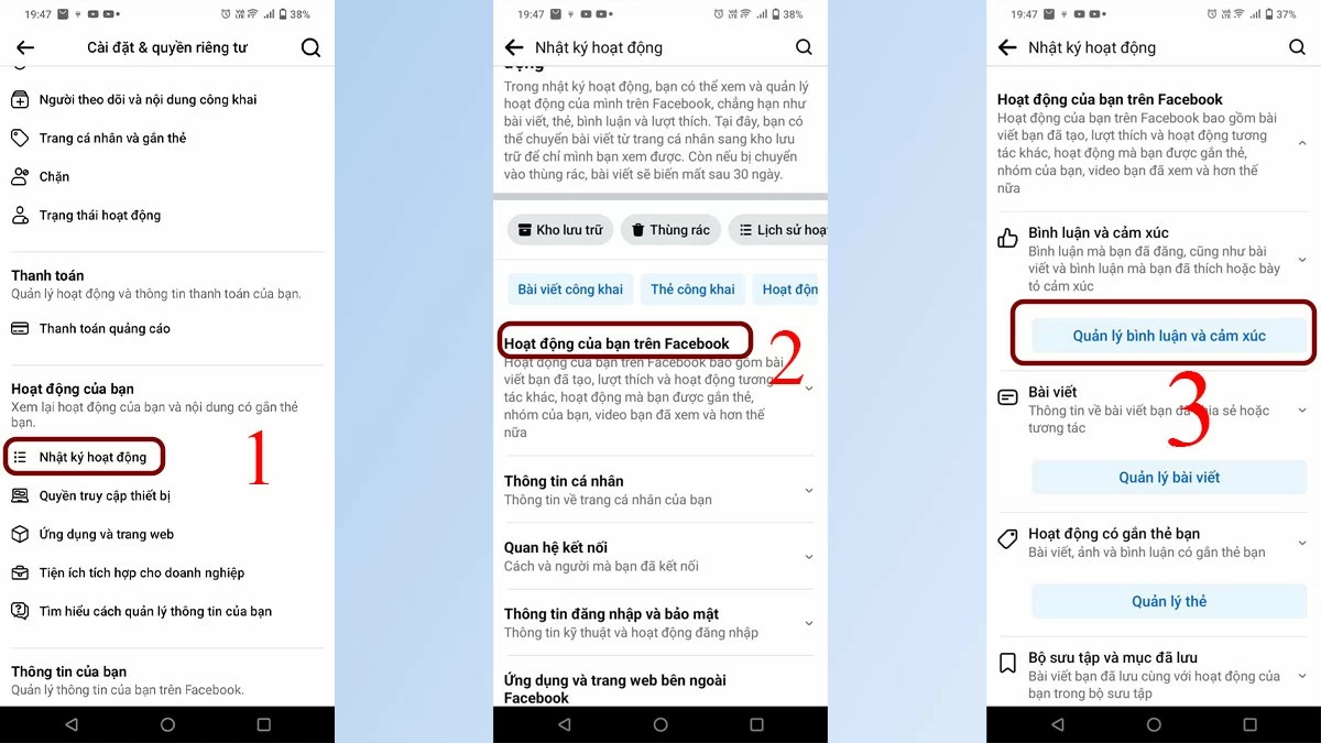 Xem lại bình luận trên Facebook của mình, người khác đơn giản Xem lại bình luận trên Facebook của mình, người khác đơn giản