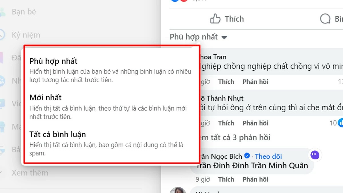 Xem lại bình luận trên Facebook của mình, người khác đơn giản Xem lại bình luận trên Facebook của mình, người khác đơn giản