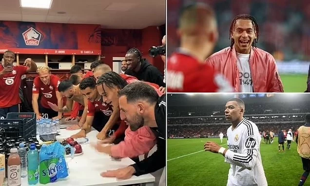 Real Madrid thua Lille, em trai ăn mừng tưng bừng trên nỗi đau của Mbappe Real Madrid thua Lille, em trai ăn mừng tưng bừng trên nỗi đau của Mbappe
