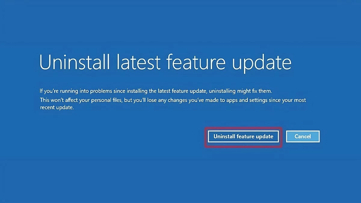 4 cách hạ Windows 11 xuống Windows 10 không mất dữ liệu nhanh chóng 4 cách hạ Windows 11 xuống Windows 10 không mất dữ liệu nhanh chóng