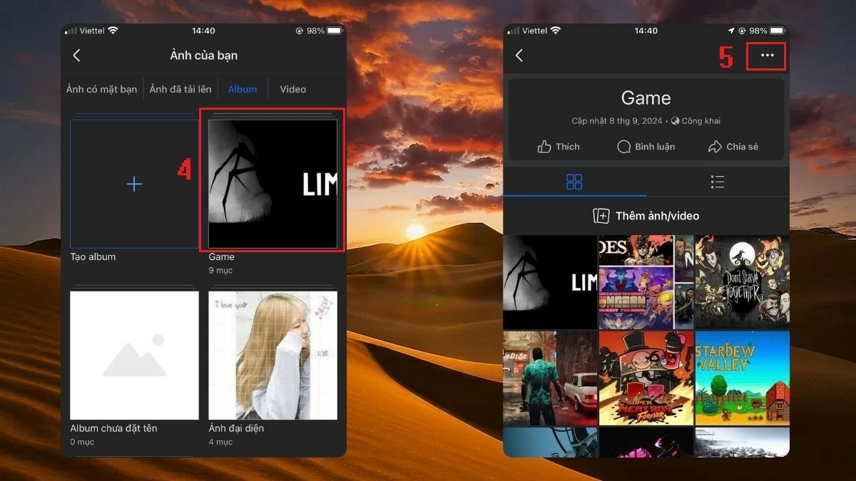 Bật mí cách xóa album ảnh trên Facebook bằng điện thoại, máy tính Bật mí cách xóa album ảnh trên Facebook bằng điện thoại, máy tính