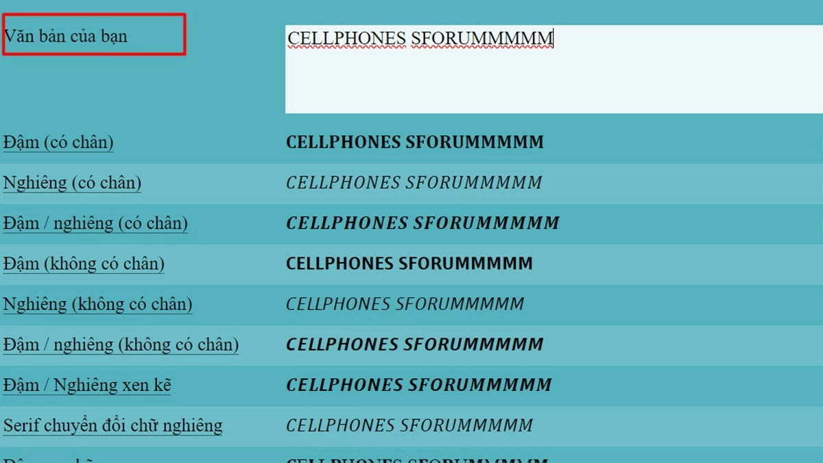 Top 7 cách đổi font chữ Facebook online siêu đơn giản Top 7 cách đổi font chữ Facebook online siêu đơn giản