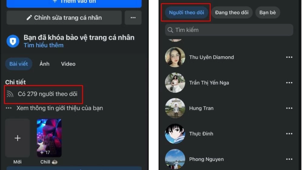 Xem người theo dõi mình trên Facebook nhiều nhất đơn giản Xem người theo dõi mình trên Facebook nhiều nhất đơn giản