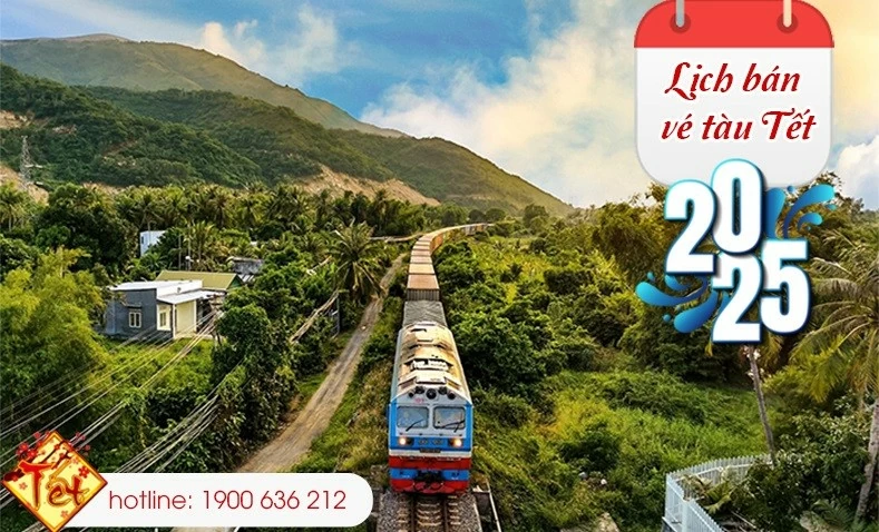 Vé tàu thống Nhất Tết Ất Tỵ 2025: Hơn 26.000 vé được đặt mua sau 2 giờ mở bán Vé tàu thống Nhất Tết Ất Tỵ 2025: Hơn 26.000 vé được đặt mua sau 2 giờ mở bán