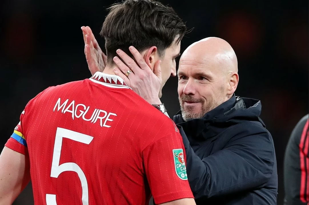 Harry Maguire nói dàn sao MU tự kiểm điểm, thay vì ‘đá’ ghế Ten Hag Harry Maguire nói dàn sao MU tự kiểm điểm, thay vì ‘đá’ ghế Ten Hag