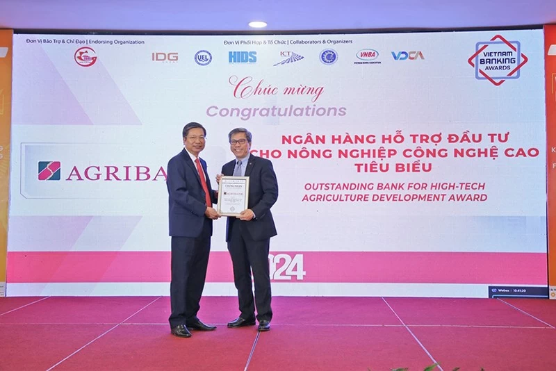 Nhiều năm liên tiếp, Agribank được vinh danh Agribank tiên phong đầu tư phát triển nông nghiệp sạch, nông nghiệp công nghệ cao