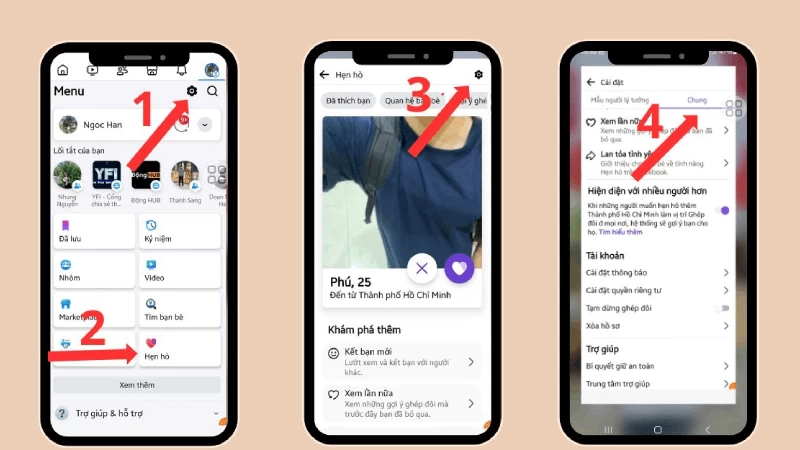 Tắt tính năng hẹn hò trên Facebook trên điện thoại, máy tính đơn giản Tắt tính năng hẹn hò trên Facebook trên điện thoại, máy tính đơn giản