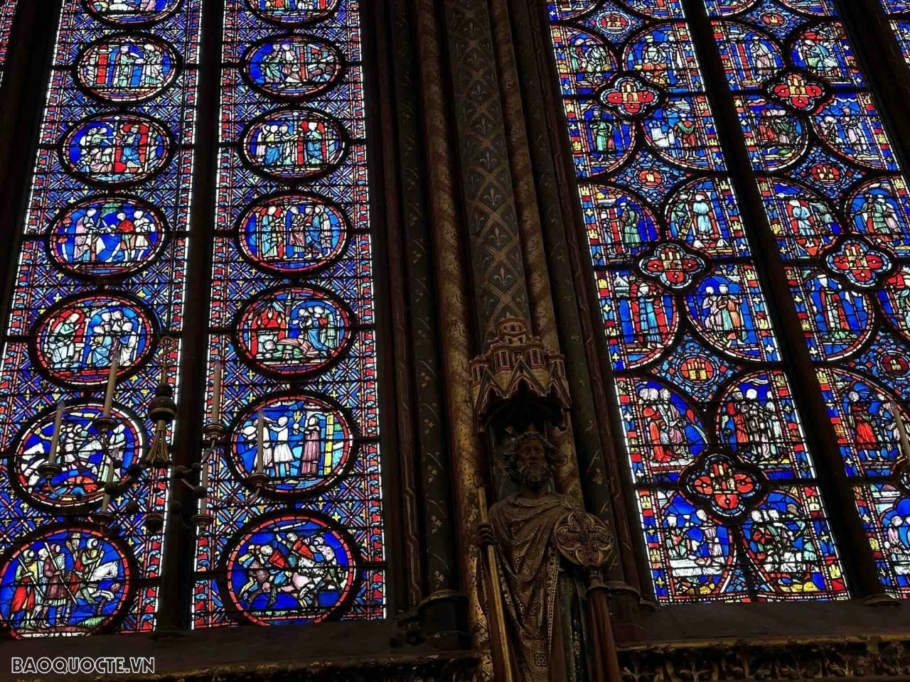 Du lịch châu Âu: Ghé thăm Saint Chapelle, một trong những nhà thờ đẹp bậc nhất nước Pháp Du lịch châu Âu: Ghé thăm Saint Chapelle, một trong những nhà thờ đẹp bậc nhất nước Pháp