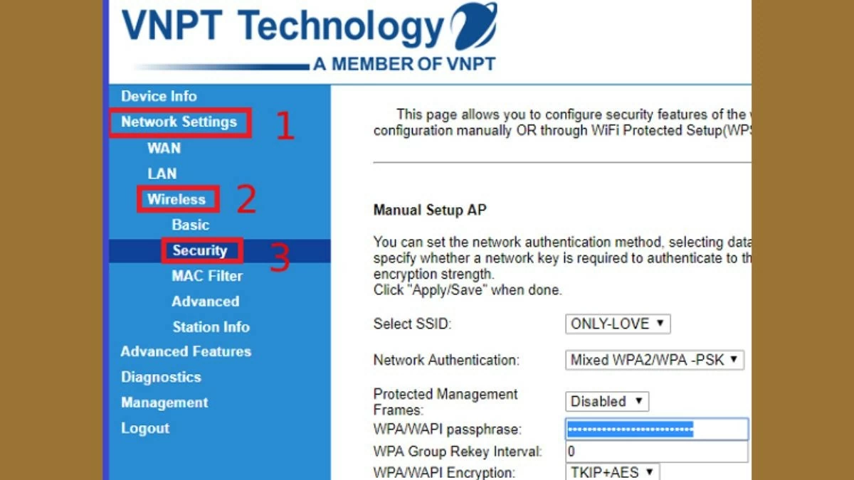 Đổi mật khẩu WiFi VNPT trên máy tính, điện thoại nhanh chóng Đổi mật khẩu WiFi VNPT trên máy tính, điện thoại nhanh chóng