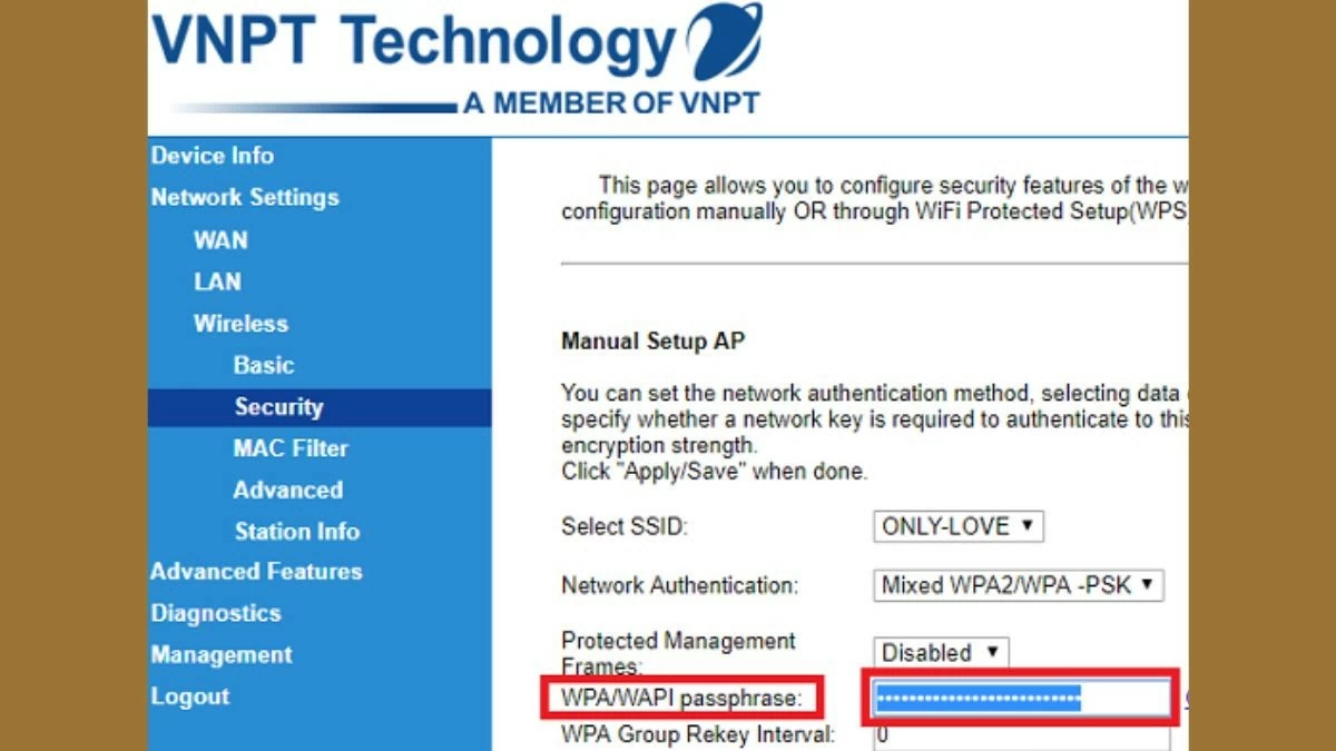 Đổi mật khẩu WiFi VNPT trên máy tính, điện thoại nhanh chóng Đổi mật khẩu WiFi VNPT trên máy tính, điện thoại nhanh chóng