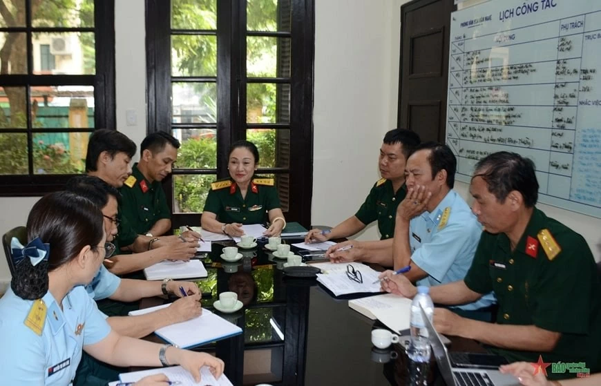 Rộn ràng công tác chuẩn bị cho Triển lãm Quốc phòng quốc tế Việt Nam 2024 Rộn ràng công tác chuẩn bị cho Triển lãm Quốc phòng quốc tế Việt Nam 2024