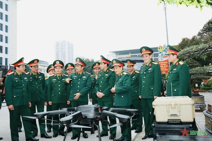 Rộn ràng công tác chuẩn bị cho Triển lãm Quốc phòng quốc tế Việt Nam 2024 Rộn ràng công tác chuẩn bị cho Triển lãm Quốc phòng quốc tế Việt Nam 2024