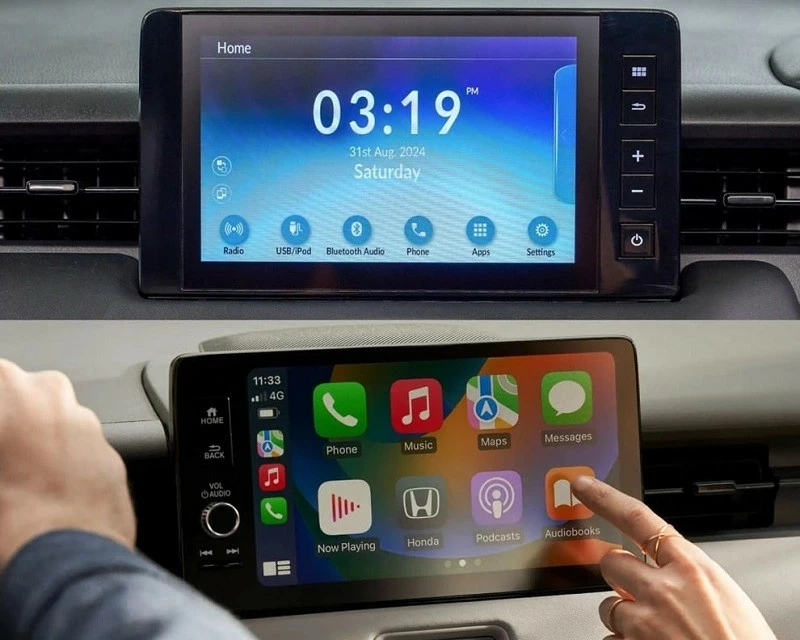 Đáng tiếc, HR-V 2025 tại Thái Lan chưa được lắp hệ thống màn hình 9 inch giống HR-V dành cho thị trường châu Âu và Nhật Bản Đáng tiếc, HR-V 2025 tại Thái Lan chưa được lắp hệ thống màn hình 9 inch giống HR-V dành cho thị trường châu Âu và Nhật Bản