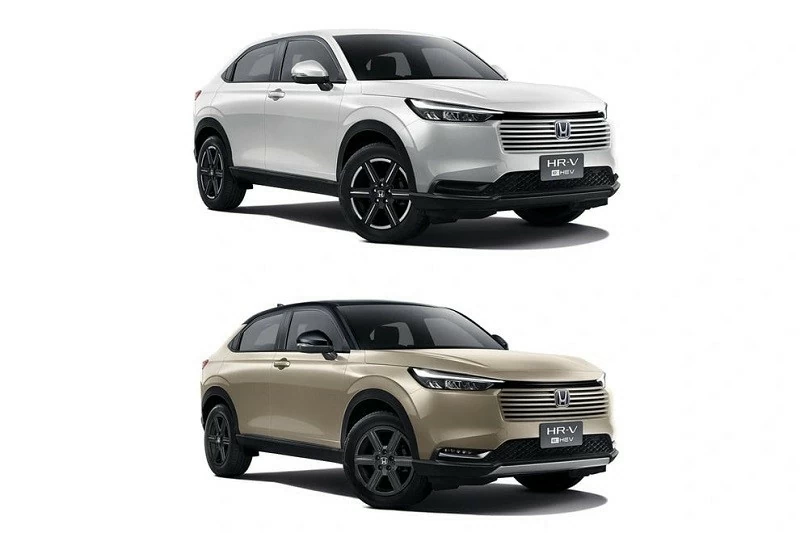 Lưới tản nhiệt với các thanh ngang đồng màu thân xe trên phiên bản e:HEV E và EL Lưới tản nhiệt với các thanh ngang đồng màu thân xe trên phiên bản e:HEV E và EL