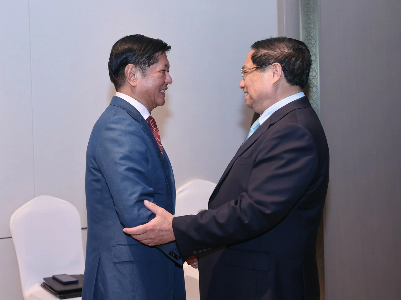 Thủ tướng Phạm Minh Chính hội kiến Tổng thống Philippines Ferdinand Romualdez Marcos Thủ tướng Phạm Minh Chính hội kiến Tổng thống Philippines Ferdinand Romualdez Marcos
