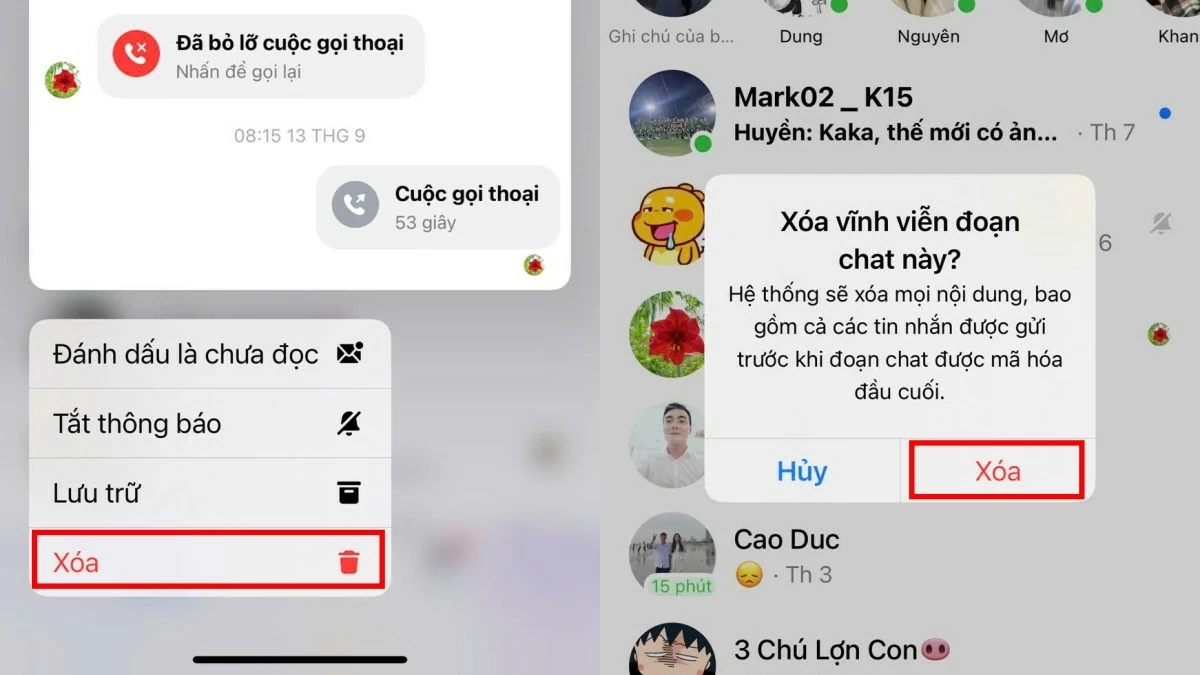 Cách tắt, mở cuộc trò chuyện bí mật trên Messenger trên điện thoại nhanh chóng Cách tắt, mở cuộc trò chuyện bí mật trên Messenger trên điện thoại nhanh chóng