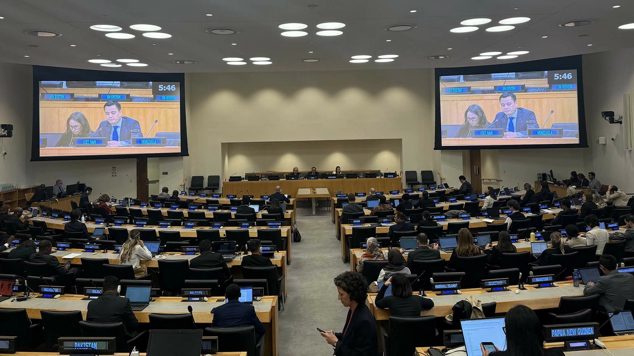 Việt Nam nhấn mạnh cần tăng cường quan hệ đối tác để đẩy mạnh thực hiện các Mục tiêu phát triển bền vững Việt Nam nhấn mạnh cần tăng cường quan hệ đối tác để đẩy mạnh thực hiện các Mục tiêu phát triển bền vững