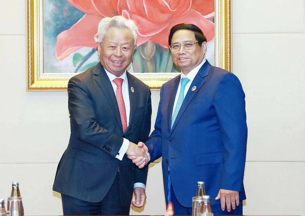 Thủ tướng Chính phủ Phạm Minh Chính tiếp Chủ tịch Ngân hàng Đầu tư cơ sở hạ tầng châu Á (AIIB) Thủ tướng Phạm Minh Chính tiếp Chủ tịch Ngân hàng Đầu tư cơ sở hạ tầng châu Á