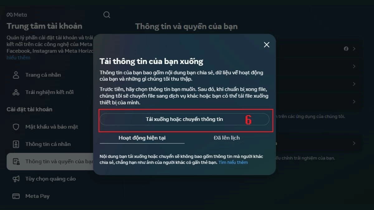Tải dữ liệu Facebook trên điện thoại, máy tính đơn giản Tải dữ liệu Facebook trên điện thoại, máy tính đơn giản