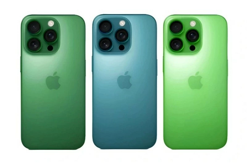 Hé lộ 3 màu sắc mới trên iPhone 17 Pro Max Hé lộ 3 màu sắc mới trên iPhone 17 Pro Max