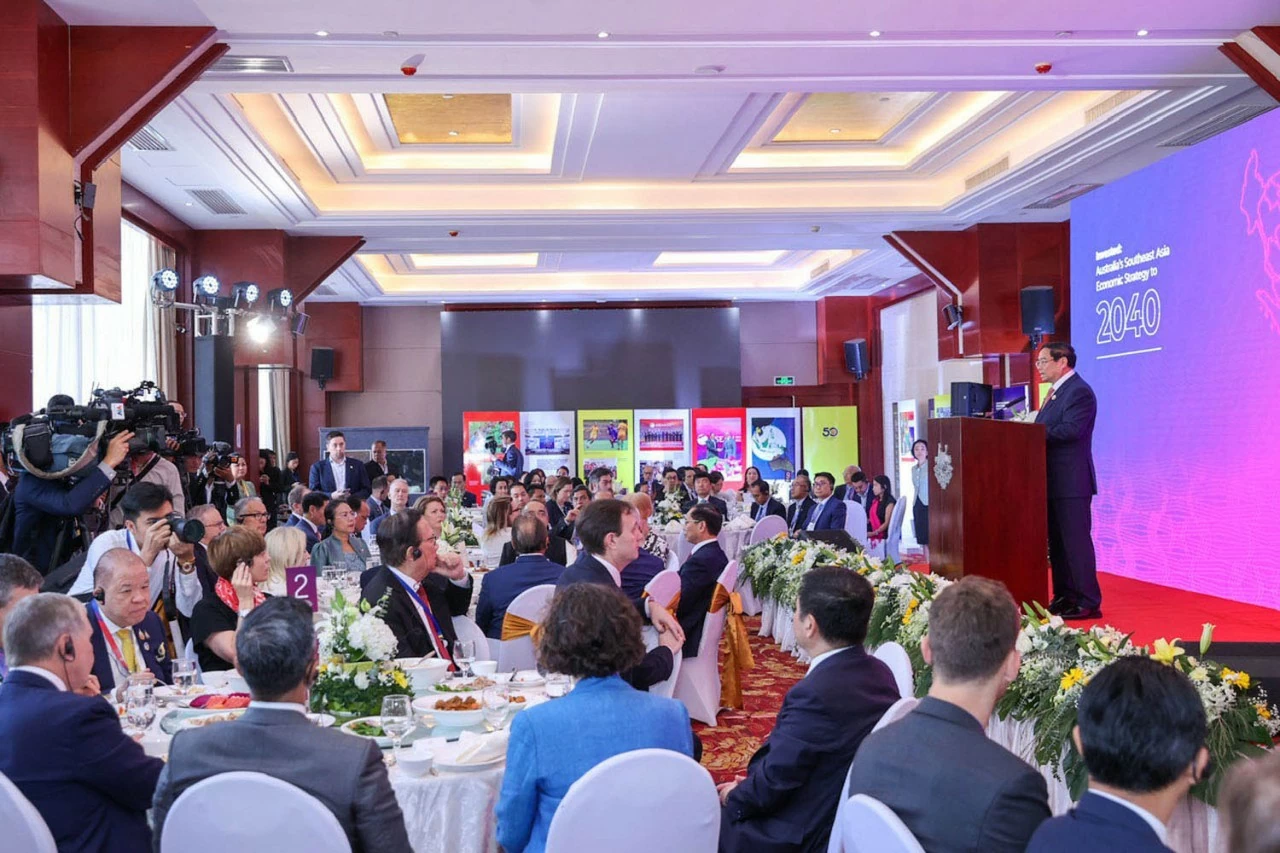Thủ tướng Chính phủ Phạm Minh Chính hoan nghênh chiến lược kính tế Đông Nam Á 2040 của Úc Thủ tướng Phạm Minh Chính hoan nghênh chiến lược kinh tế Đông Nam Á 2040 của Australia
