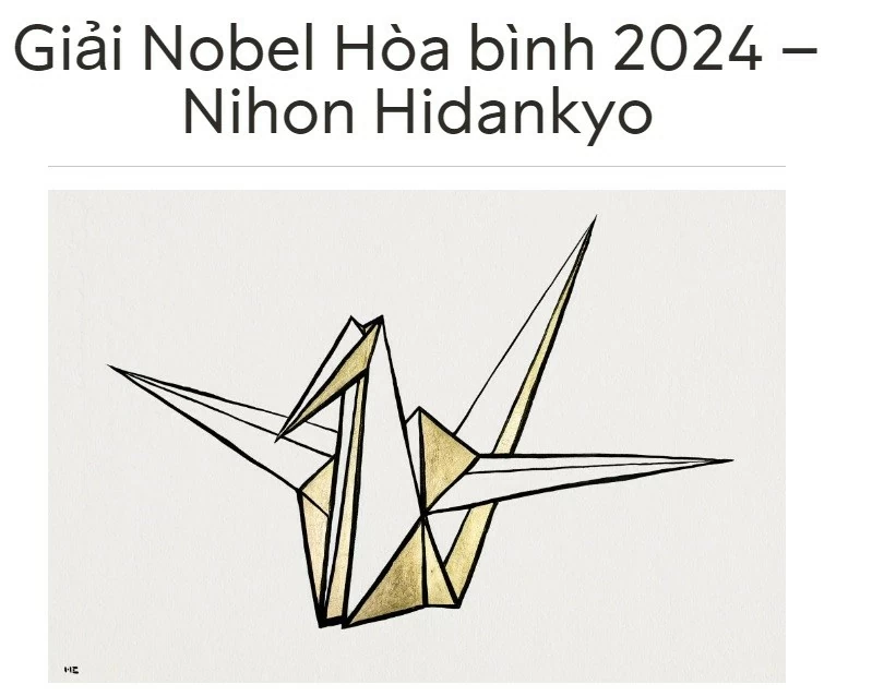 Chủ nhân giải Nobel Hòa bình 2024: Những 'nhân chứng sống của thảm họa Hiroshima và Nagasaki' làm nên kỳ tích Chủ nhân giải Nobel Hòa bình 2024: Những 'nhân chứng sống của thảm họa Hiroshima và Nagasaki' làm nên kỳ tích