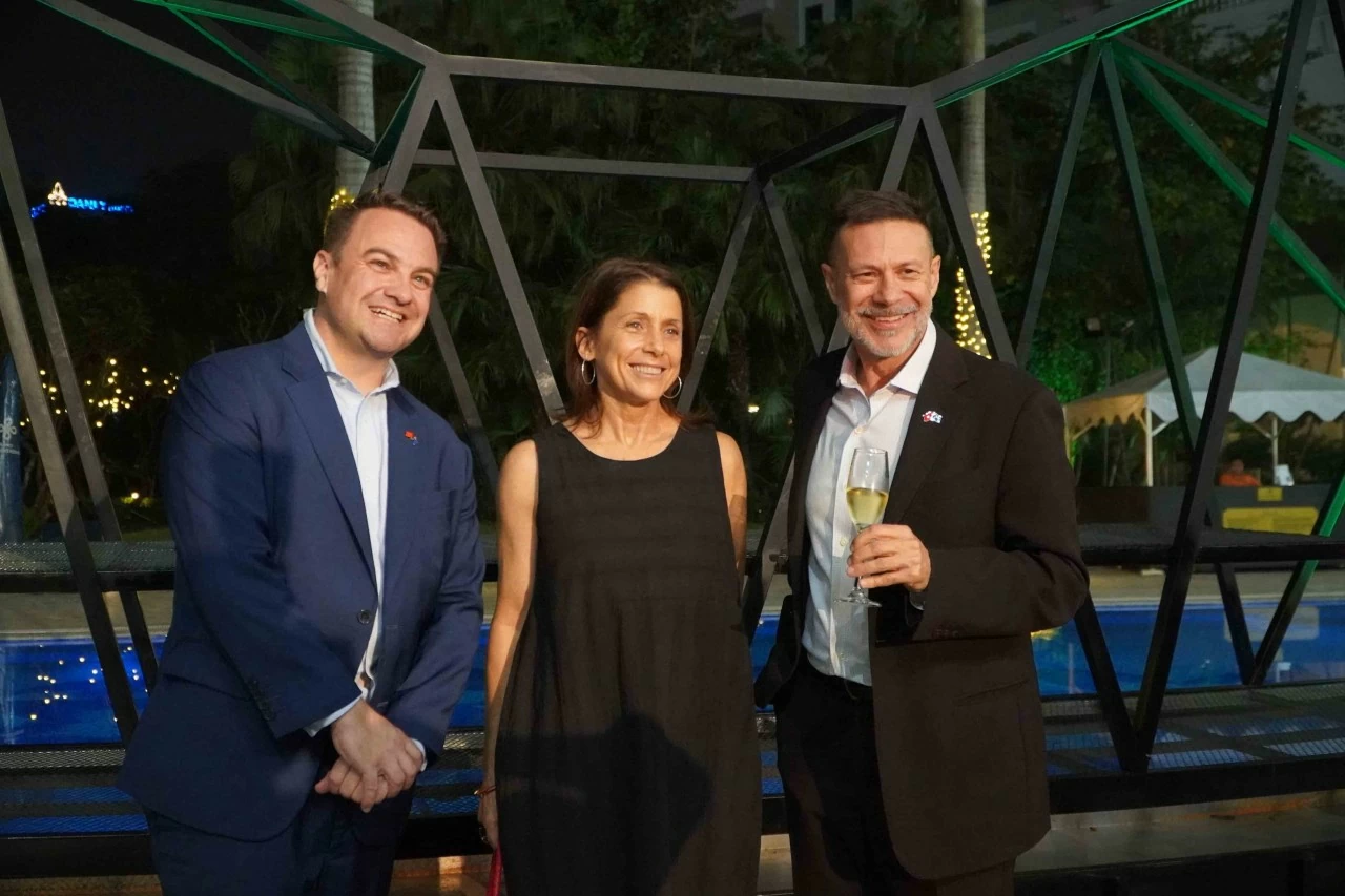 Đại diện Đại sứ quán Australia tại Việt Nam. (Ảnh: Minh Hiền) Đại diện Đại sứ quán Australia tại Việt Nam. (Ảnh: Minh Hiền)