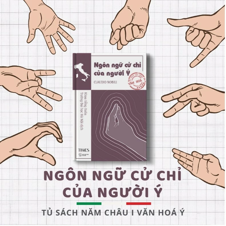 Cuốn sách Ngôn ngữ cử chỉ của người Ý. Cuốn sách Ngôn ngữ cử chỉ của người Ý.