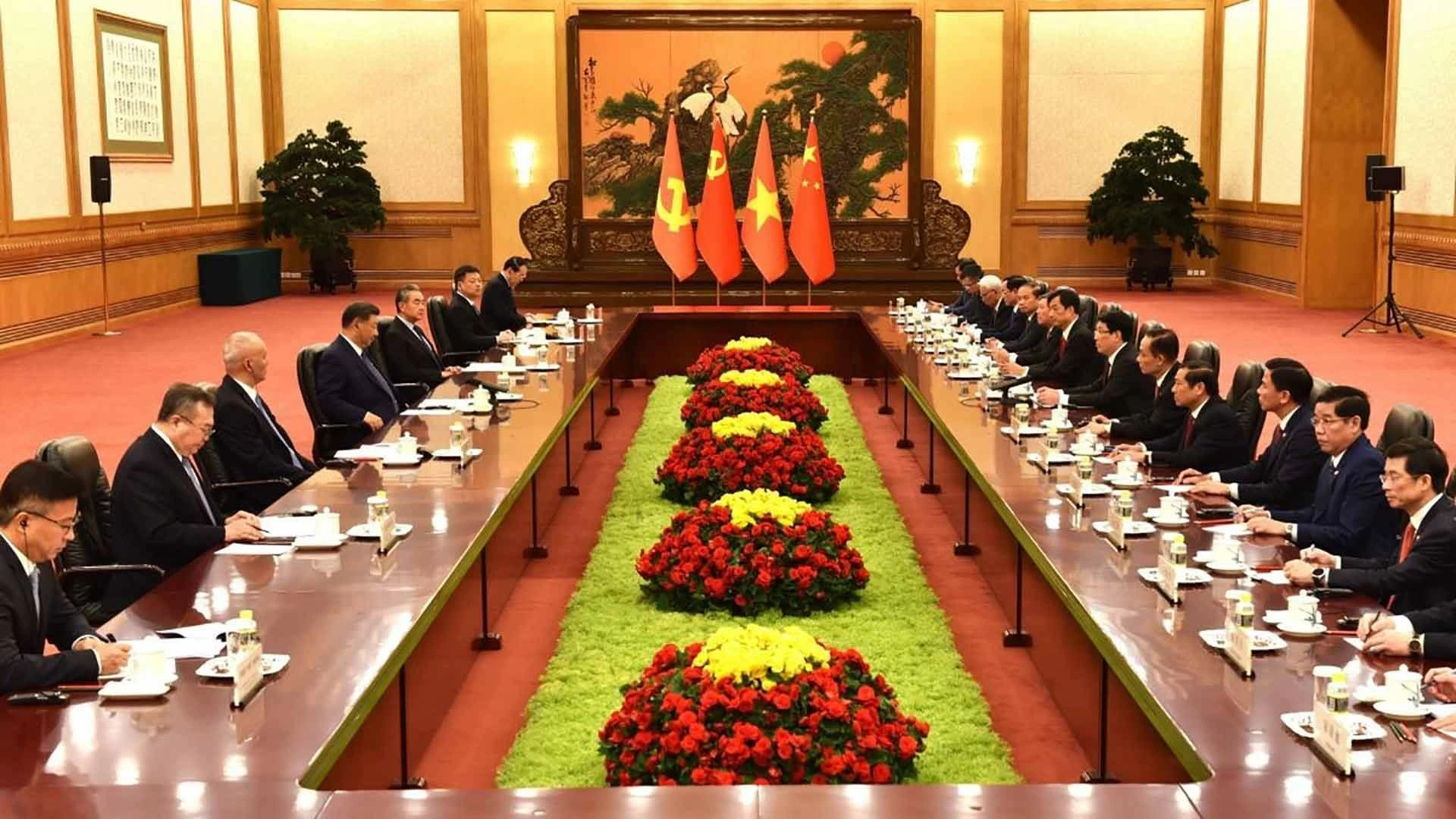 Đoàn đại biểu Đảng Cộng sản Việt Nam thăm và làm việc tại Trung Quốc Đoàn đại biểu Đảng Cộng sản Việt Nam thăm và làm việc tại Trung Quốc