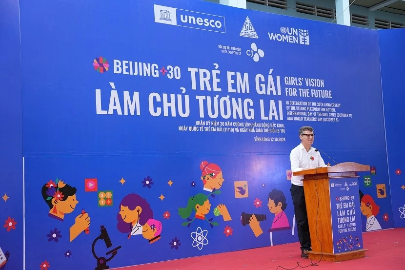 Hành động thúc đẩy bình đẳng giới, để trẻ em gái làm chủ tương lai Hành động thúc đẩy bình đẳng giới, để trẻ em gái làm chủ tương lai