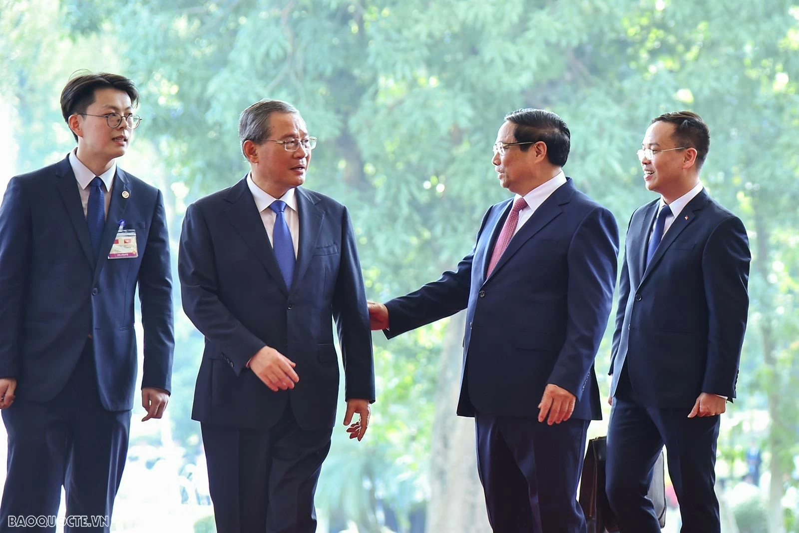 Thủ tướng Phạm Minh Chính chủ trì lễ đón chính thức Thủ tướng Trung Quốc Lý Cường Thủ tướng Phạm Minh Chính chủ trì lễ đón chính thức Thủ tướng Trung Quốc Lý Cường