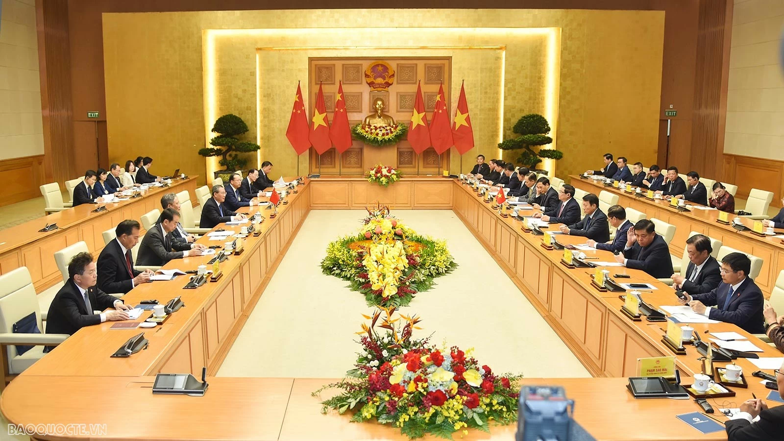 Thúc đẩy mạnh mẽ 'điểm tăng trưởng' trong quan hệ Trung Quốc-Việt Nam Thúc đẩy mạnh mẽ 'điểm tăng trưởng' trong quan hệ Trung Quốc-Việt Nam