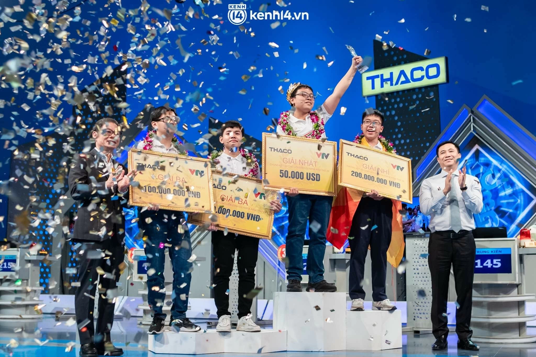 Nhà leo núi từ Thừa Thiên-Huế trở thành quán quân Đường lên đỉnh Olympia lần thứ 24 'Nhà leo núi' từ Thừa Thiên-Huế trở thành quán quân Đường lên đỉnh Olympia lần thứ 24