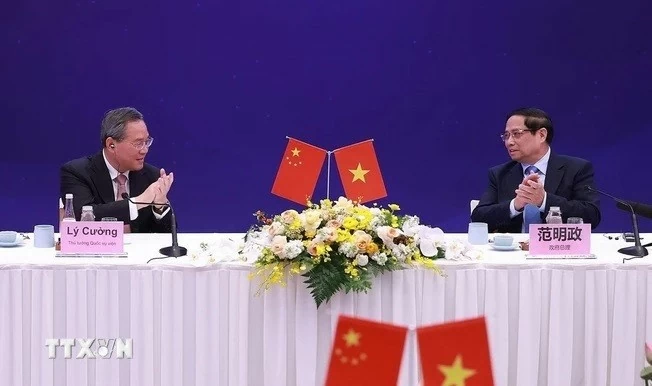 Việt Nam-Trung Quốc thúc đẩy hợp tác về hạ tầng, kinh tế số, tài chính Việt Nam-Trung Quốc tăng cường hợp tác về hạ tầng, kinh tế số, tài chính