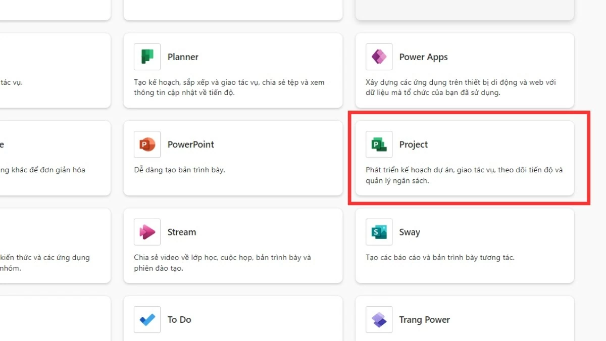 Cách tải ứng dụng Microsoft Project nhanh chóng và tiện lợi Cách tải ứng dụng Microsoft Project nhanh chóng và tiện lợi