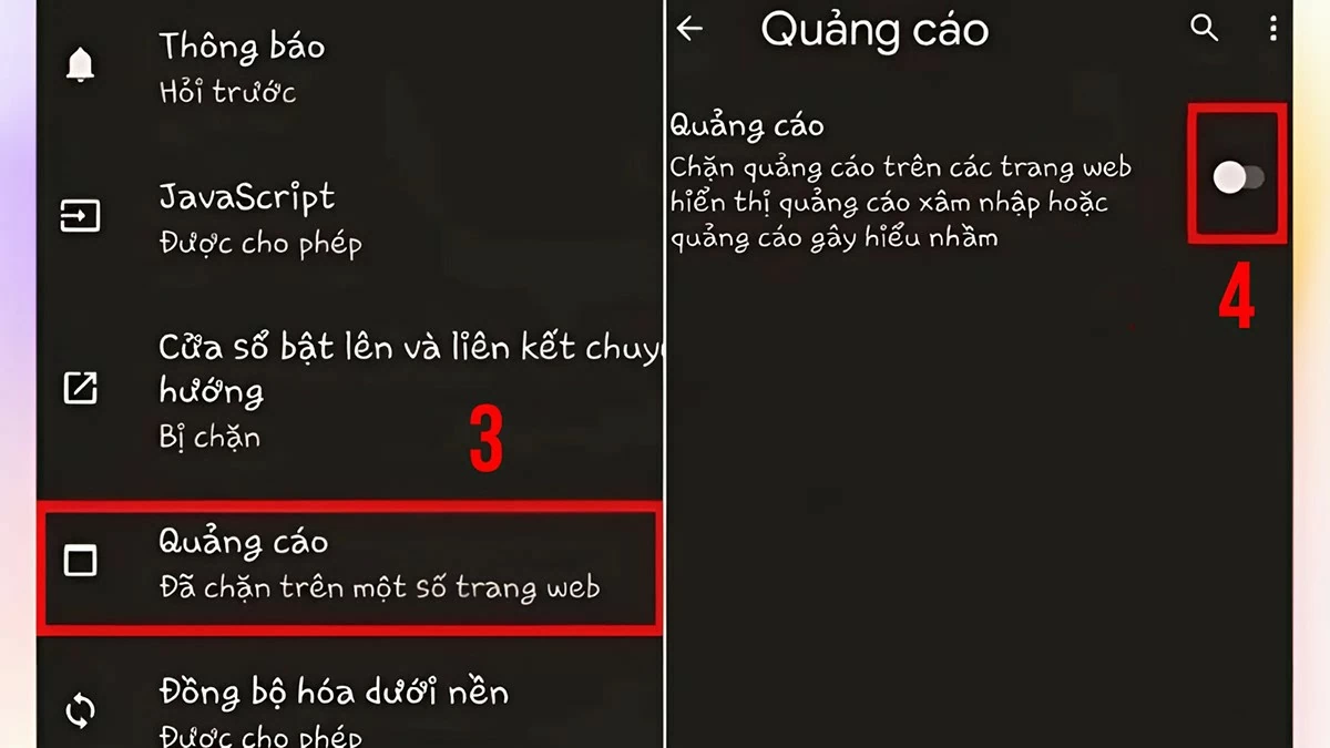 Cách tắt nhanh quảng cáo trên điện thoại Samsung dễ dàng Cách tắt nhanh quảng cáo trên điện thoại Samsung dễ dàng