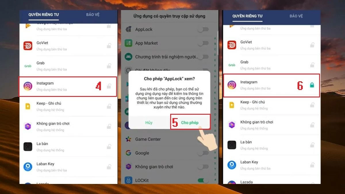 Hướng dẫn cách đặt mật khẩu ứng dụng trên Samsung đơn giản Hướng dẫn cách đặt mật khẩu ứng dụng trên Samsung đơn giản