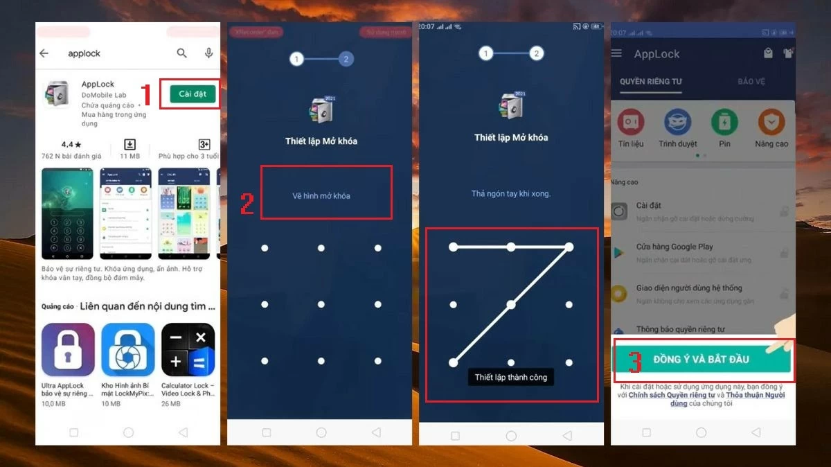 Hướng dẫn cách đặt mật khẩu ứng dụng trên Samsung đơn giản Hướng dẫn cách đặt mật khẩu ứng dụng trên Samsung đơn giản