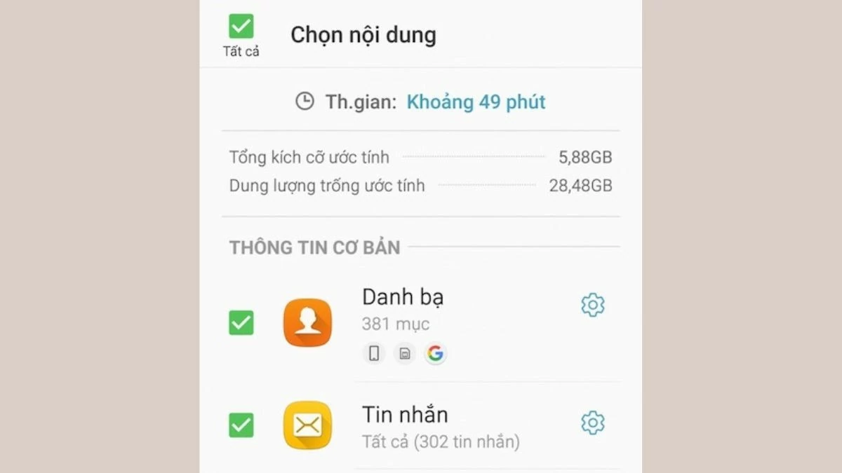 Chuyển dữ liệu giữa hai máy Samsung hiệu quả, nhanh chóng Chuyển dữ liệu giữa hai máy Samsung hiệu quả, nhanh chóng