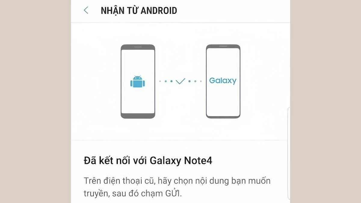 Chuyển dữ liệu giữa hai máy Samsung hiệu quả, nhanh chóng Chuyển dữ liệu giữa hai máy Samsung hiệu quả, nhanh chóng
